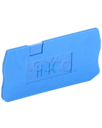 Заглушка для КПИ 2в-1,5/2,5 синяя IEK (YZN11D-3-ZGL-002-K07) в Рыбинске Клеммные колодки Pintop.ru