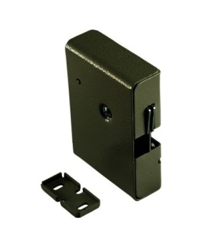 Замок электромеханический с толкателем и датчиком положения двери Promix-SM308.10.1 (черный) в Рыбинске Электромеханические замки Pintop.ru