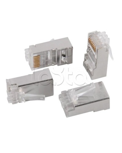 Разъём RJ-45 FTP для кабеля SOLID кат.6 ITK CS3-1C6FS в Рыбинске Коннекторы и разъемы Pintop.ru