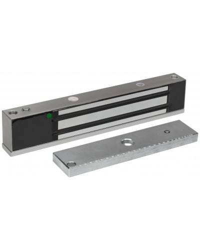 Smartec ST-EL263DLW-SS - Электромагнитный замок, уличное исполнение, СИД, датчик положения двери, IP68, нержавеющая сталь, усилие 260-280 кг. в Рыбинске Электромагнитные замки Pintop.ru