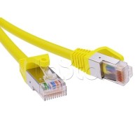 Патч-корд экранированный CAT5E F/UTP 4х2, LSZH, желтый, 7м DKC RN5EFU4570YL
