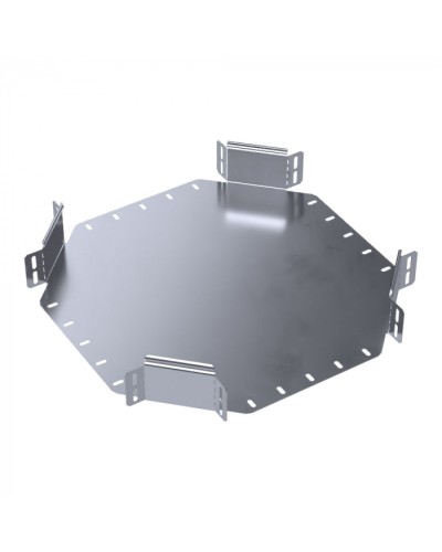 Ответвитель Х-образный Стандарт INOX (AISI 316) 300х80 Промрукав (PR16.3212) в Рыбинске Аксессуары для лотков Pintop.ru