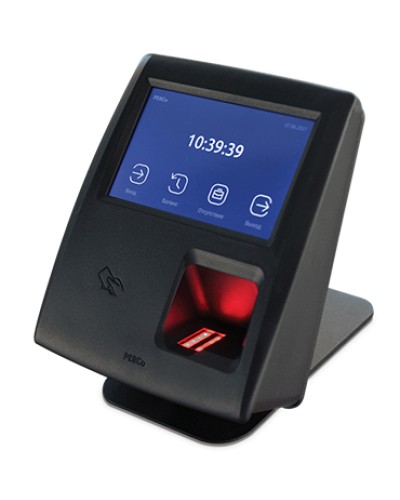Биометрический терминал учета рабочего времени PERCo- CR11.1K в Рыбинске Контроллеры Pintop.ru