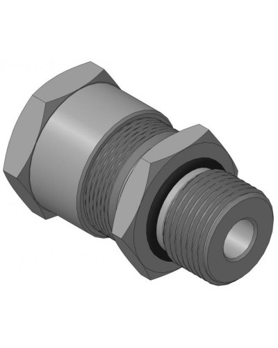 Кабельный ввод с резьбой G1/2 для открытой прокладки кабеля с проходным диаметром d=4-8 мм Спектрон КВН-ЕХЕ-8-Н-G1/2 в Рыбинске Аксессуары для кабель-канала Pintop.ru