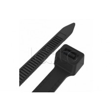 Стяжкa нейлоновая, тройной замок 200 x 4,8 мм, черная (упак.100 шт) REXANT (67-0201-5)