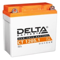 Аккумулятор АКБ 12 - 5 Delta CT 1205.1