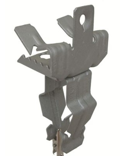 Держатель для крепления трубы к балке 10-15мм, ⌀ 18-22мм, горизонтальный монтаж DKC CM618222 в Рыбинске Держатели, клипсы, скобы Pintop.ru