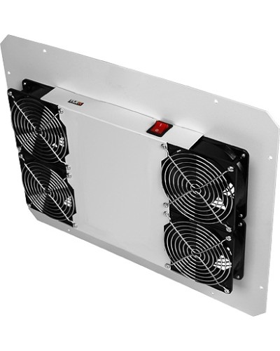 Панель вентиляционная с 4 вентиляторами TLK TLK-FAN4-GY в Рыбинске Вентиляторные модули Pintop.ru