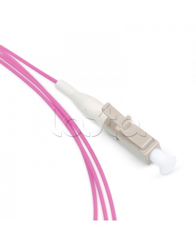 Пигтейл LC 50/125 mm (OM4) 1.5м LSZH Cabeus PT-LC-50-OM4 в Рыбинске Пигтейлы Pintop.ru