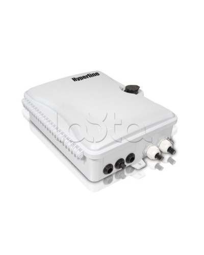 Бокс оптический настенный Hyperline FO-WBI-16A-GY в Рыбинске Кросс оптический Pintop.ru