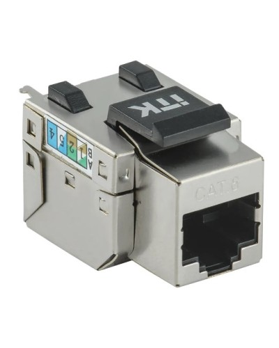 Модуль Keystone Jack кат. 6 FTP 110 IDC 90 град. розет. ITK CS1-1C06F-11 в Рыбинске Модули Keystone Pintop.ru
