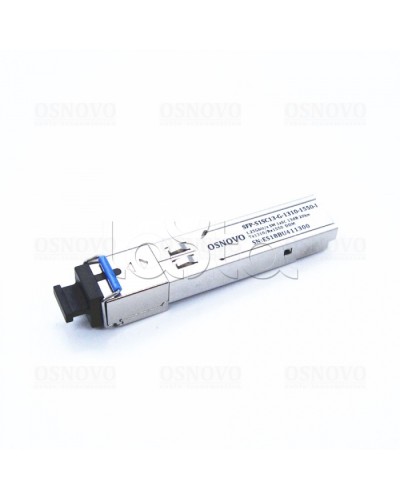 SFP Модуль промышленный OSNOVO SFP-S1SC13-G-1310-1550-I в Рыбинске Модули SFP/XFP/GBIC Pintop.ru