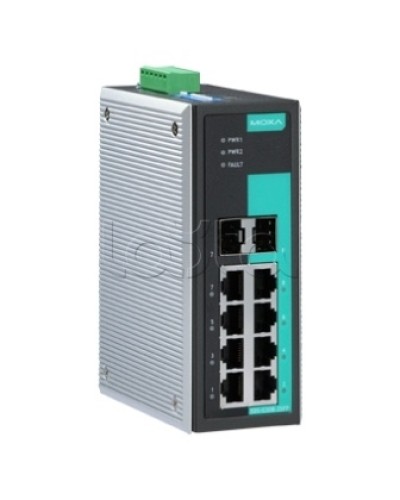 Коммутатор неуправляемый промышленный 8-портовый Moxa EDS-G308-2SFP в Рыбинске Коммутаторы Pintop.ru