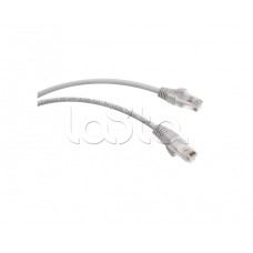 Патч-корд UTP, категория 5e, 0.5 м, LSZH, неэкранированный, серый Cabeus PC-UTP-RJ45-Cat.5e-0.5m-LSZH