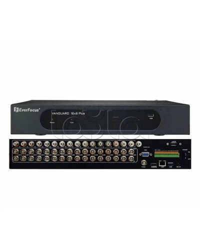 Видеорегистратор 16-канальный EverFocus VANGUARD II 16x8H Plus в Рыбинске Видеорегистраторы гибридные Pintop.ru