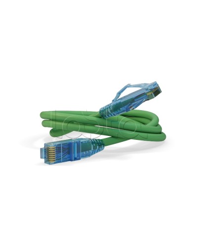 Патч-корд RJ45-RJ45, 4 пары, UTP, кат.6, LSZH (1,5м) Hyperline PC-LPM-UTP-RJ45-RJ45-C6-1.5M-LSZH-GN в Рыбинске Патчкорды (медные) Pintop.ru