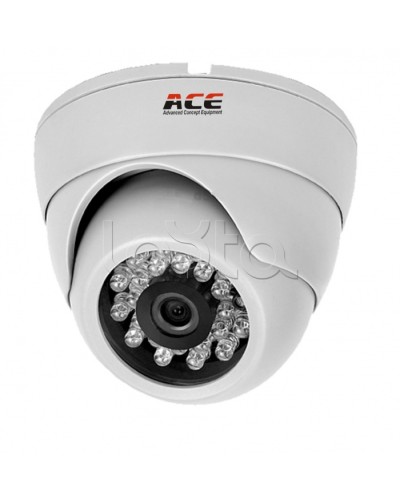 Камера видеонаблюдения купольная EverFocus ACE-IAB20 в Рыбинске Аналоговые камеры Pintop.ru
