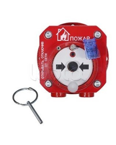 Взрывозащищенный ручной извещатель Спектрон-512-Exd-А-ИПР-В-Modbus в Рыбинске Пожарные извещатели (Ex) Pintop.ru