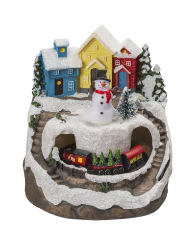 Светильник Navigator 95 074 NSL-59 (музыкальный - снеговик и новогодний поезд) в Рыбинске Светильники Pintop.ru