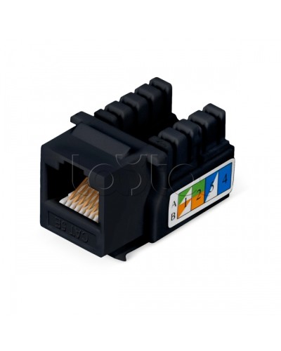 Вставка Cabeus KJ-RJ45-Cat.5e-90-BK в Рыбинске Модули Keystone Pintop.ru