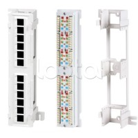 Патч-панель Hyperline PPW-12-8P8C-C5e