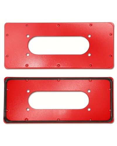 Фланец красный для ST с перф. Тип 5 DKC R5FPST03-RAL3000 в Рыбинске Аксессуары для стоек и шкафов Pintop.ru