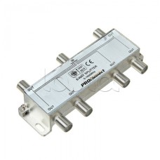 Сплиттер антенный ТВ х 6 под F разъём 5-1000 МГц PROCONNECT 05-6024