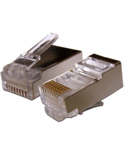 Коннектор RJ45 STP 8P8C, cat.6A TWT TWT-PL45/S-8P8C-6A в Рыбинске Коннекторы и разъемы Pintop.ru