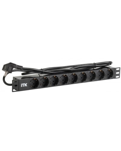 Блок розеток 9 розеток ITK PH22-9D1-P ITK PDU в Рыбинске Блоки розеток Pintop.ru