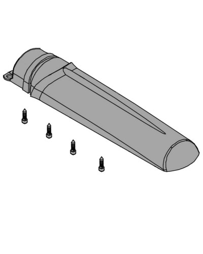 Крышка кожуха винта АХ302304, АХ3024, АХ402306, АХ412306 Came 119RID308 в Рыбинске Запчасти для шлагбаумов и автоматики Pintop.ru