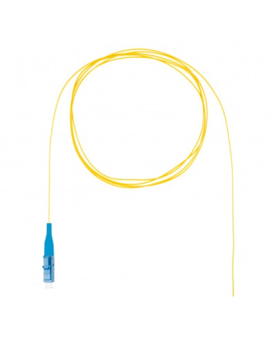 Шнур оптический монтажный (пигтейл), LC, OS2, нг(А)-HF, желтый, 1,5 м Datarex DR-224402 в Рыбинске Пигтейлы Pintop.ru