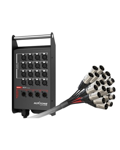Кабель многожильный со сценической коробкой, с разъемами Roxtone+Neutrik ROXTONE STBN1604L35 в Рыбинске Аксессуары для СОУЭ Pintop.ru