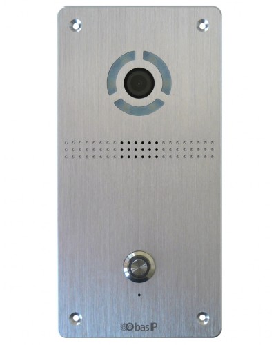 Панель вызывная BAS-IP AV-04FD SILVER в Рыбинске Вызывные IP панели Pintop.ru