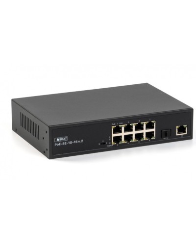 Коммутатор Бастион SKAT PoE-8E-1G-1S v.2 в Рыбинске Коммутаторы Pintop.ru