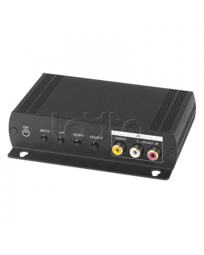 Конвертер аудио и композитного видеосигнала в VGA и HDMI-сигнал SC&T AD001HH в Рыбинске Видеоусилители, Модуляторы, Делители Pintop.ru