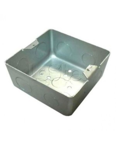 Коробка для люков LUK/1.5BR, LUK/1.5AL в пол, металлическая для заливки в бетон Экопласт 70116 в Рыбинске Системы лючков и колонн Pintop.ru