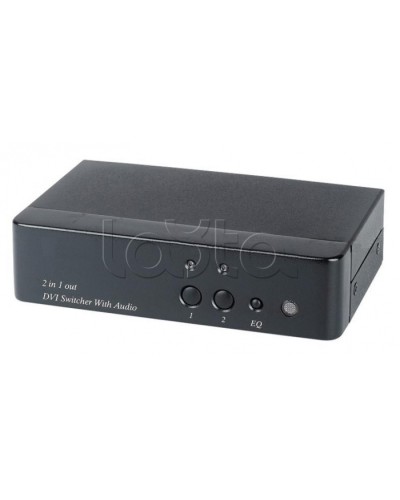 Коммутатор DVI и аудио сигналов SC&T DS02A в Рыбинске Видеоусилители, Модуляторы, Делители Pintop.ru