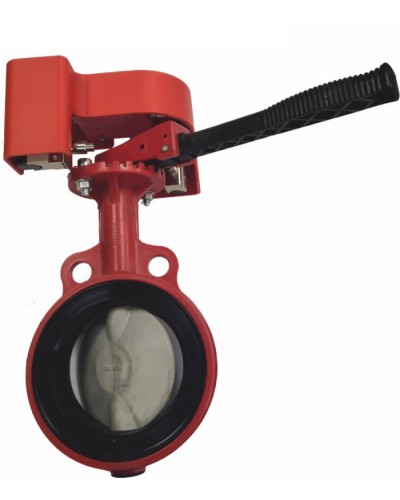 Затвордисковый с ручным приводом с контролем положения УКПЗА Спецавтоматика 3т100/1,6(Р)-Ф.УЗ.1-АК-100v4 в Рыбинске Затворы дисковые Pintop.ru