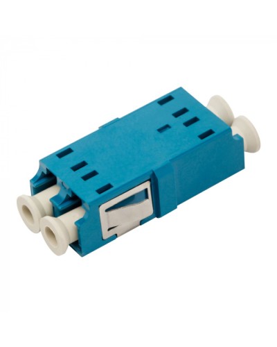 Адаптер оптический LC, SM, корпус SC без фланцев, дуплексный LANMASTER (LAN-2LCS/NF-AM-SM) в Рыбинске Проходные адаптеры и розетки оптические Pintop.ru