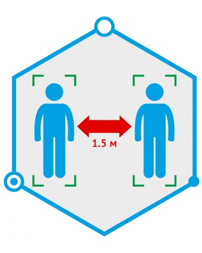 ПО TRASSIR Social Distance Detector в Рыбинске Системы видеонаблюдения Pintop.ru