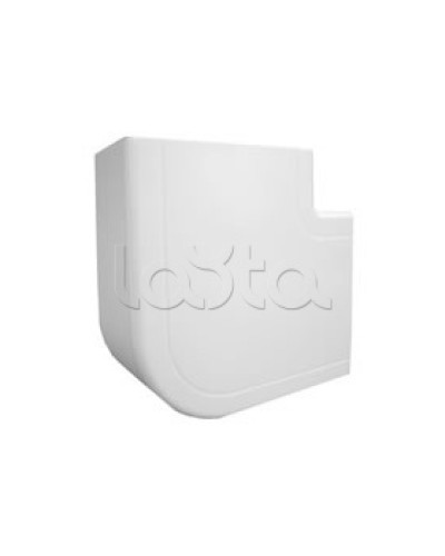 Угол плоский плавный стандарт TIA для кабель-канала INSTA, для сечения 60х40, огнестойкость E15-E110 Экопласт 76315-E110 в Рыбинске Аксессуары для кабель-канала Pintop.ru