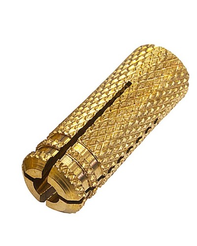 Анкер забивной латунный (цанга) М8 10х30 (100 шт/уп) Промрукав (PR08.2345) в Рыбинске Крепеж Pintop.ru