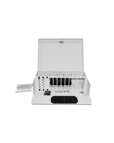 Бокс оптический Hyperline FO-WBX-12xSLT-W140H42-96UN-GY в Рыбинске Кросс оптический Pintop.ru