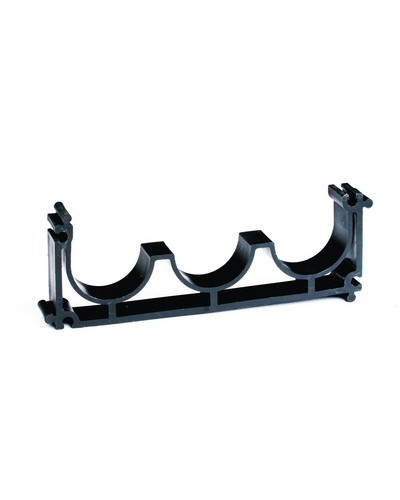 Держатель расстояния тройной (кластер) для двустенных труб д.63 мм DKC 025063 в Рыбинске Держатели, клипсы, скобы Pintop.ru