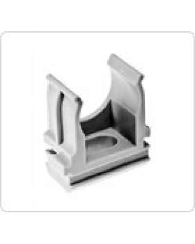 Крепеж-Клипса 32мм, серый, (50шт/уп) Промрукав 0632 в Рыбинске Держатели, клипсы, скобы Pintop.ru