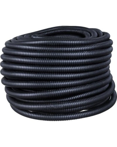 Металлорукав в ПВХ изоляции МРПИнг-20 (РЗ-Ц-ПВХнг), черный REXANT (28-2020-50) в Рыбинске Металлорукав Pintop.ru