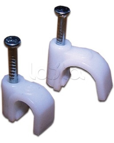 Клипса кабельная TWT TWT-CLR-09 в Рыбинске Держатели, клипсы, скобы Pintop.ru