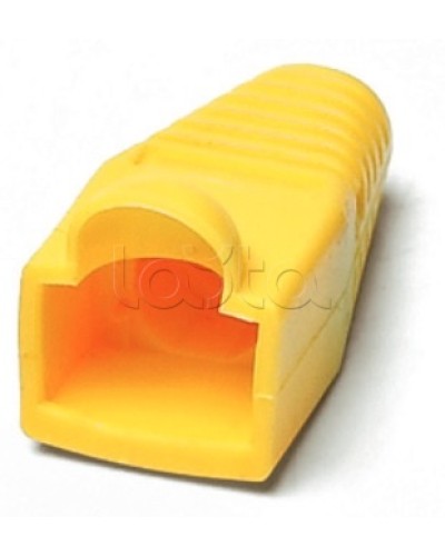 Колпачок изолирующий для разъемов RJ-45 желтый (10шт.) Hyperline BOOT-YL-10 в Рыбинске Коннекторы Pintop.ru