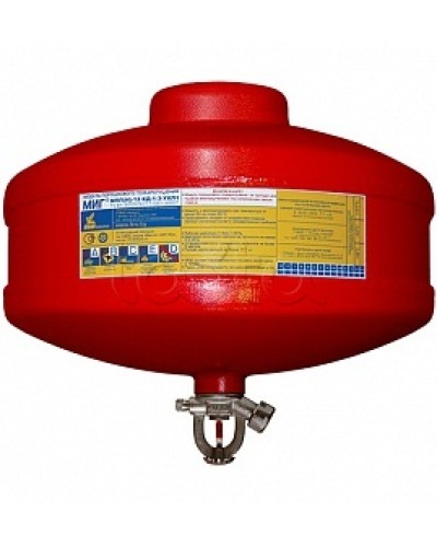 Модуль порошкового пажаротушения ПОЖТЕХНИКА МПП-12/68 МИГ (температура срабатывания +68°С) (красный) в Рыбинске Модули порошковые Pintop.ru