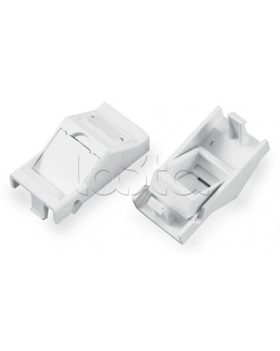 Вставка угловая 45x22.5 для 1 модуля формата Keystone Jack Hyperline SIP2A-1K-M45-22.5 в Рыбинске Модули Keystone Pintop.ru